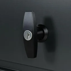 IDMarket Coffre de rangement métal 810L verrouillable gris anthracite pour jardin 147x86x82 cm* Coffre De Jardin|Abris De Jardin