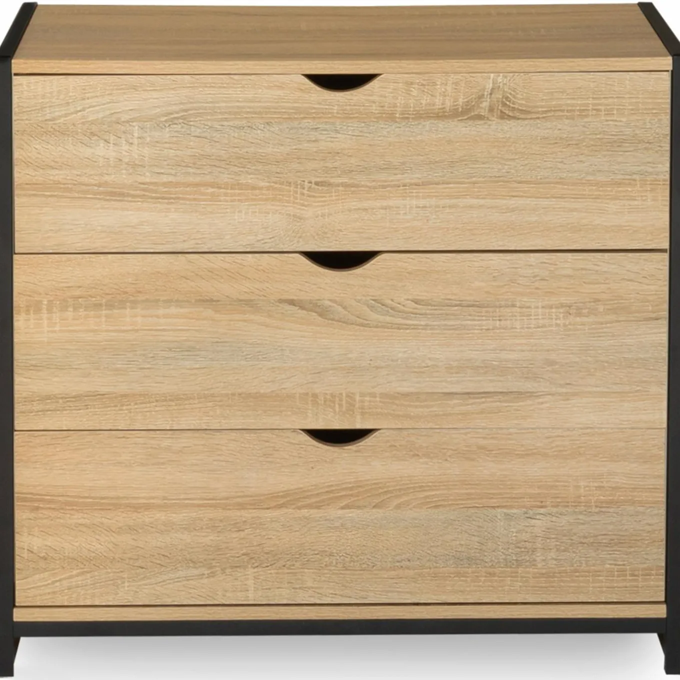 IDMarket Commode industrielle 3 tiroirs* Meubles Tiroirs|Meubles Bas