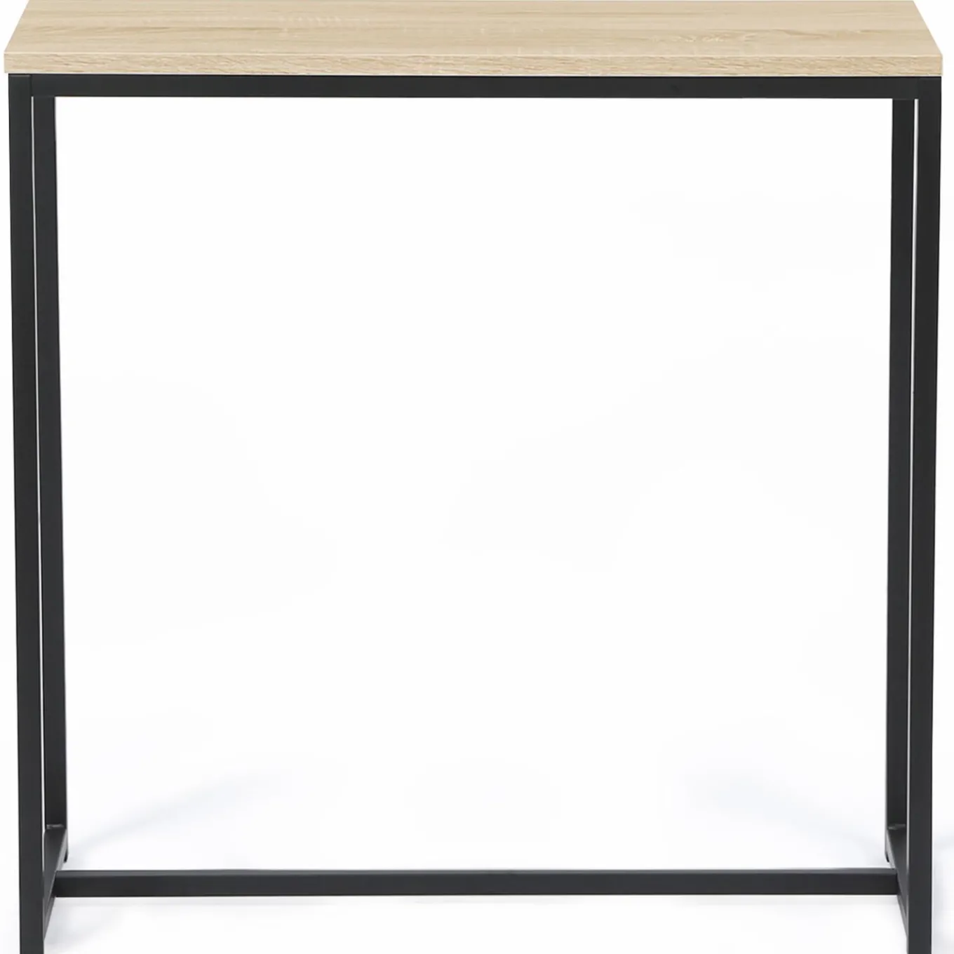 IDMarket Console industrielle bois et métal* Meubles En Bois|Collection Industrielle