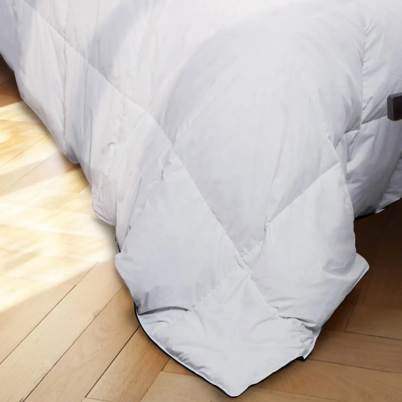 IDMarket Couette plume d'oie 220x240 cm* Couettes Et Oreillers|Chambre Complète Adulte