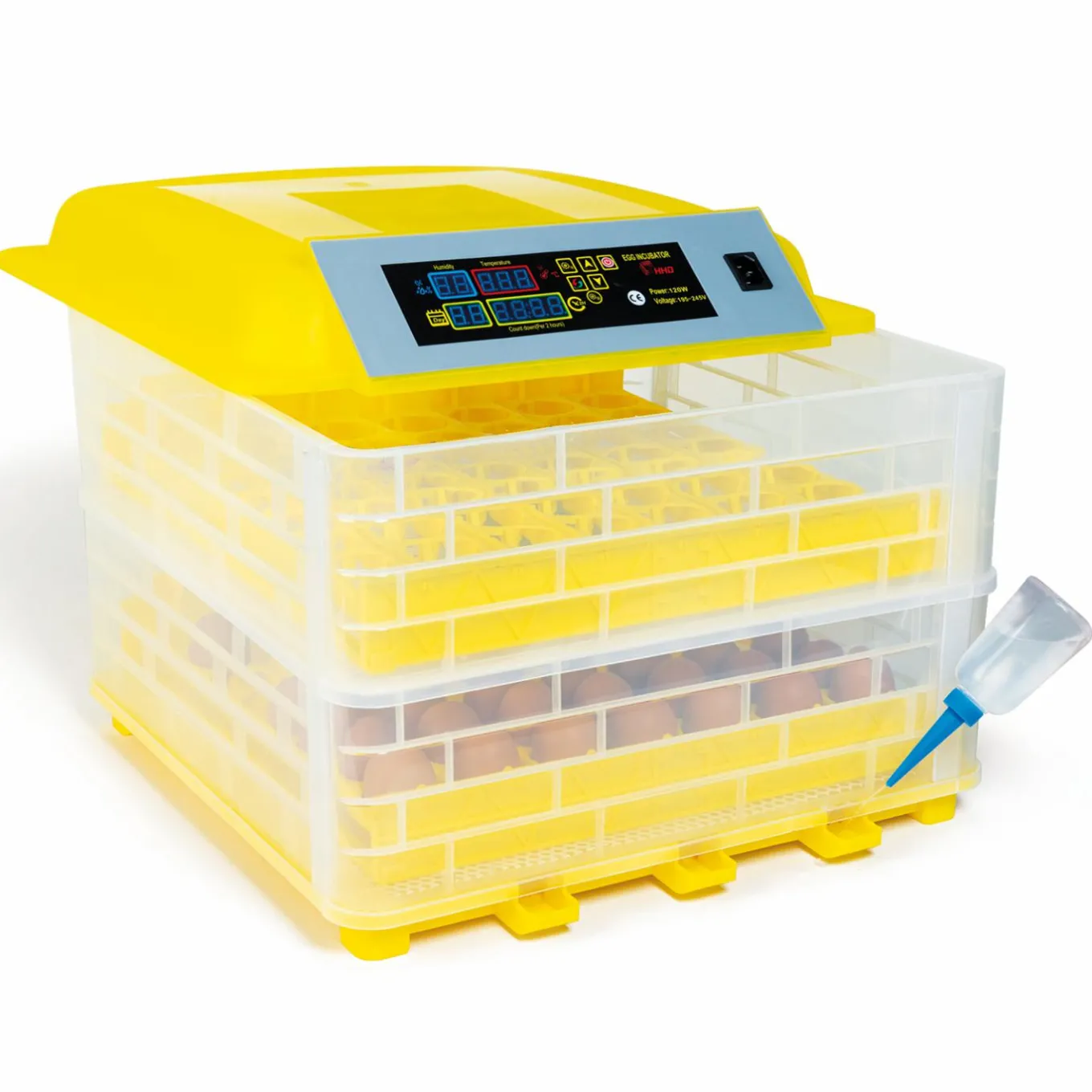 IDMarket Couveuse incubateur 112 œufs* Accessoires Animaux|Accessoires Poulailler