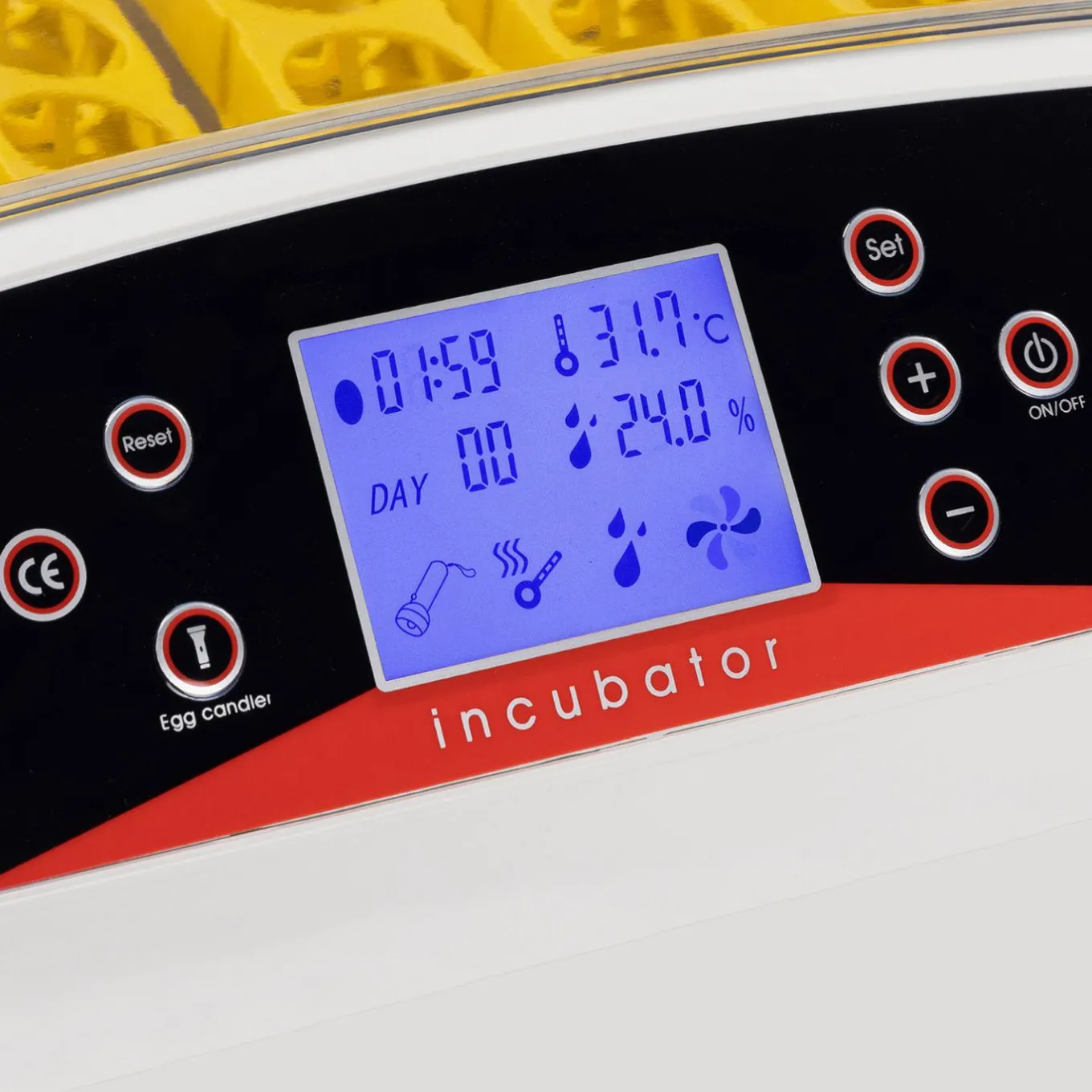 IDMarket Couveuse professionnelle automatique 56 œufs avec incubateur* Accessoires Animaux|Accessoires Poulailler