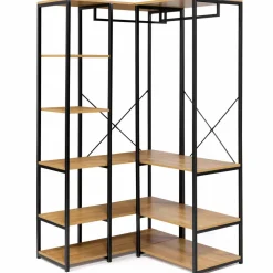 IDMarket Dressing industriel 150 cm* Meubles Hauts|Meubles En Bois