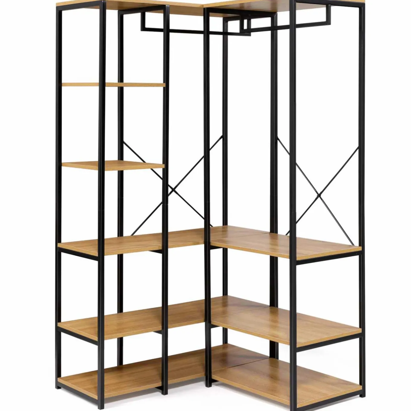 IDMarket Dressing industriel 150 cm* Meubles Hauts|Meubles En Bois