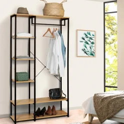 IDMarket Dressing industriel 90 cm* Meubles Hauts|Meubles En Bois