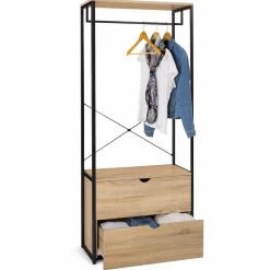 IDMarket Dressing industriel 2 tiroirs 80 cm* Meubles Hauts|Collection Agencement Magasin