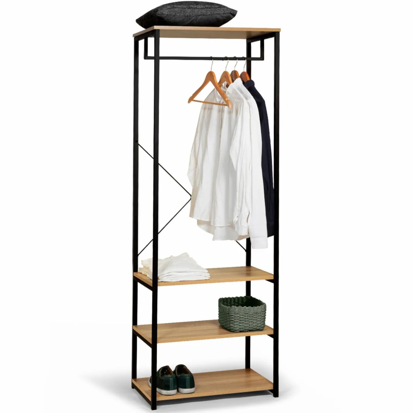 IDMarket Dressing industriel 60cm* Meubles Hauts|Meubles En Bois