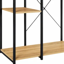 IDMarket Dressing industriel double penderie 90 cm* Meubles Hauts|Meubles En Bois