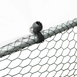 IDMarket Enclos à poules 9m2 parc grillagé 3x3m* Volières Et Enclos