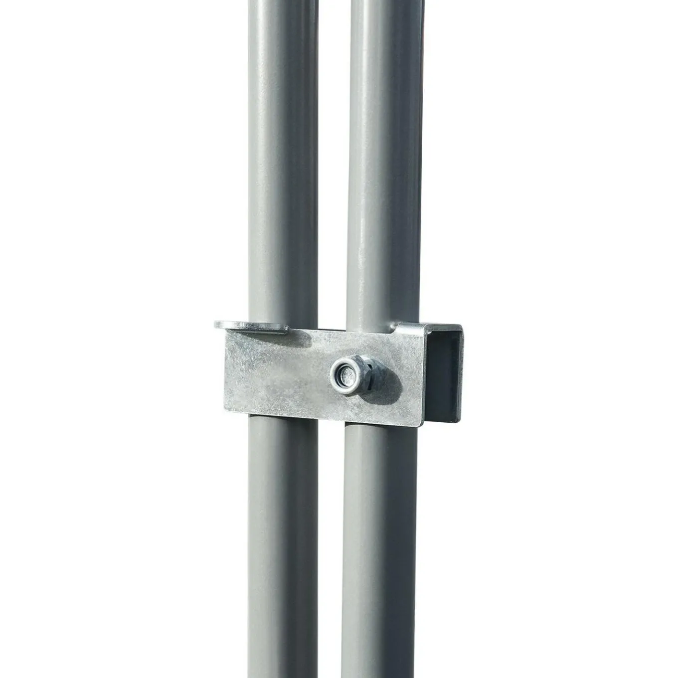 IDMarket Enclos poulailler 12 m² en acier galvanisé avec perchoir* Volières Et Enclos