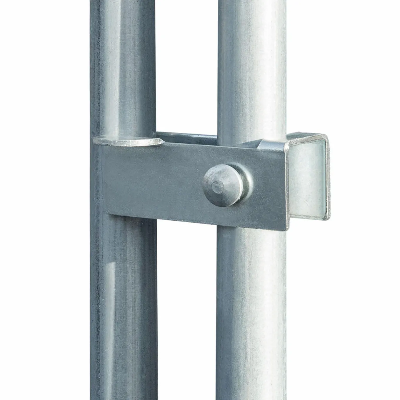 IDMarket Enclos poules 2x4m acier galvanisé* Volières Et Enclos