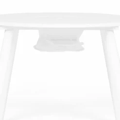 IDMarket Ensemble de table et chaises pour enfant en bois blanc*Enfant Meubles Blancs|Meubles En Bois