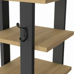 IDMarket Etagère à chaussures 8 niveaux* Meubles À Chaussures|Collection Industrielle