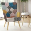 IDMarket Fauteuil scandinave multicolore* Collection Agencement Magasin|Collection Scandinave