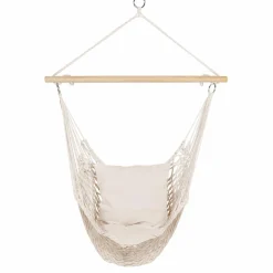 IDMarket Fauteuil suspendu macramé* Fauteuils De Jardin|Hamacs