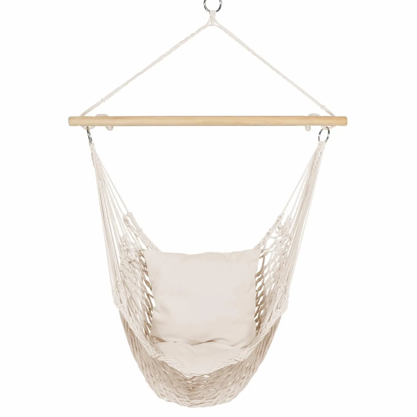 IDMarket Fauteuil suspendu macramé* Fauteuils De Jardin|Hamacs