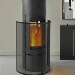 IDMarket Grille de protection pare feu 1 volet pour poêle et cheminée* Accessoires Cheminée