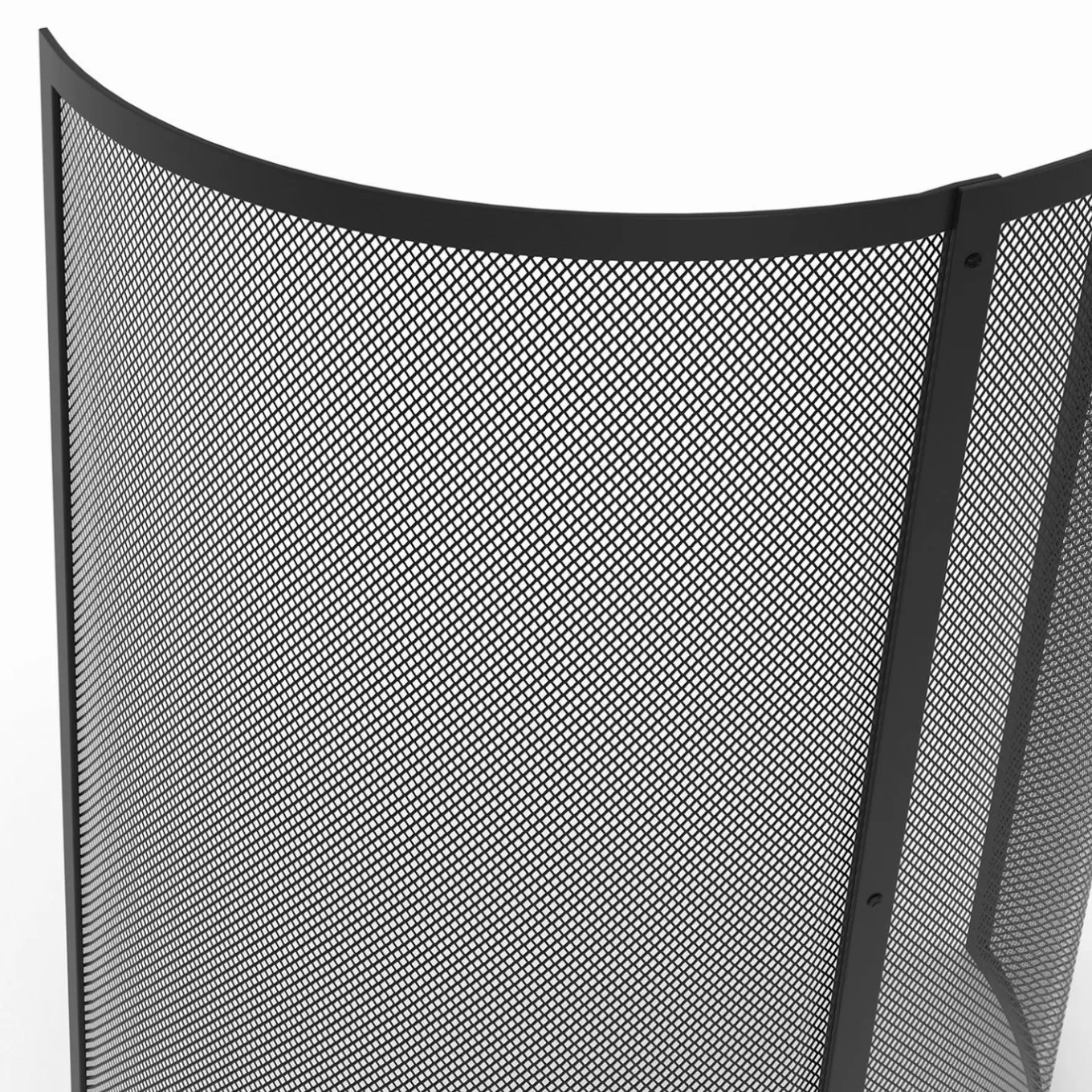 IDMarket Grille de protection pare feu 1 volet pour poêle et cheminée* Accessoires Cheminée