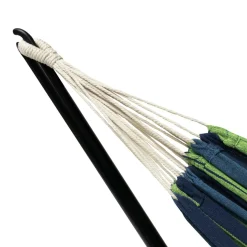 IDMarket Hamac bleu avec support métal* Hamacs