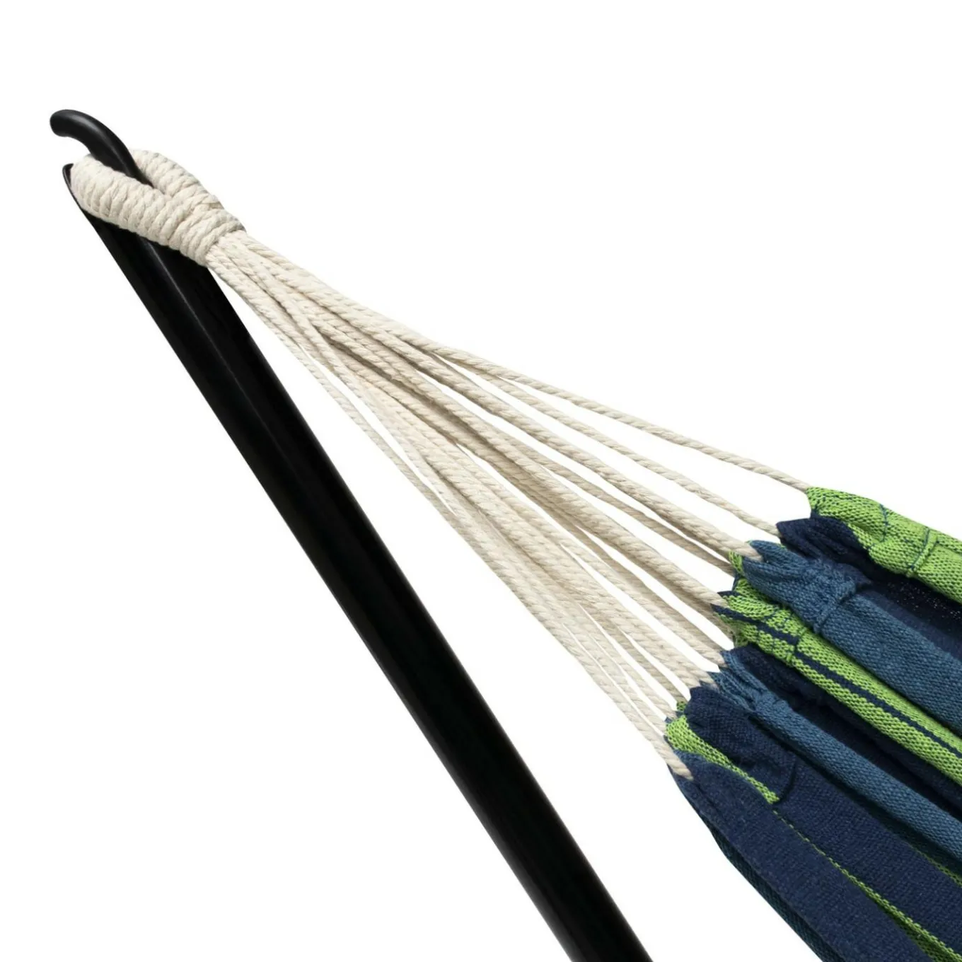 IDMarket Hamac bleu avec support métal* Hamacs