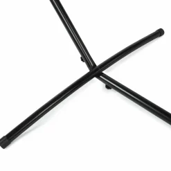 IDMarket Hamac gris clair avec support métal* Hamacs