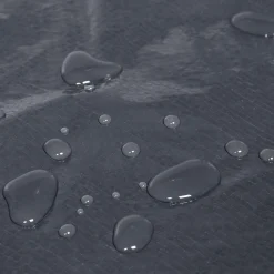 IDMarket Housse protection chaise imperméable grise et noire* Protection Du Jardin|Salons De Jardin