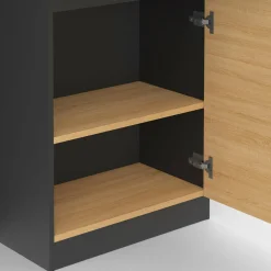 IDMarket Ilot central range bouteilles 4 personnes* Ilot Central