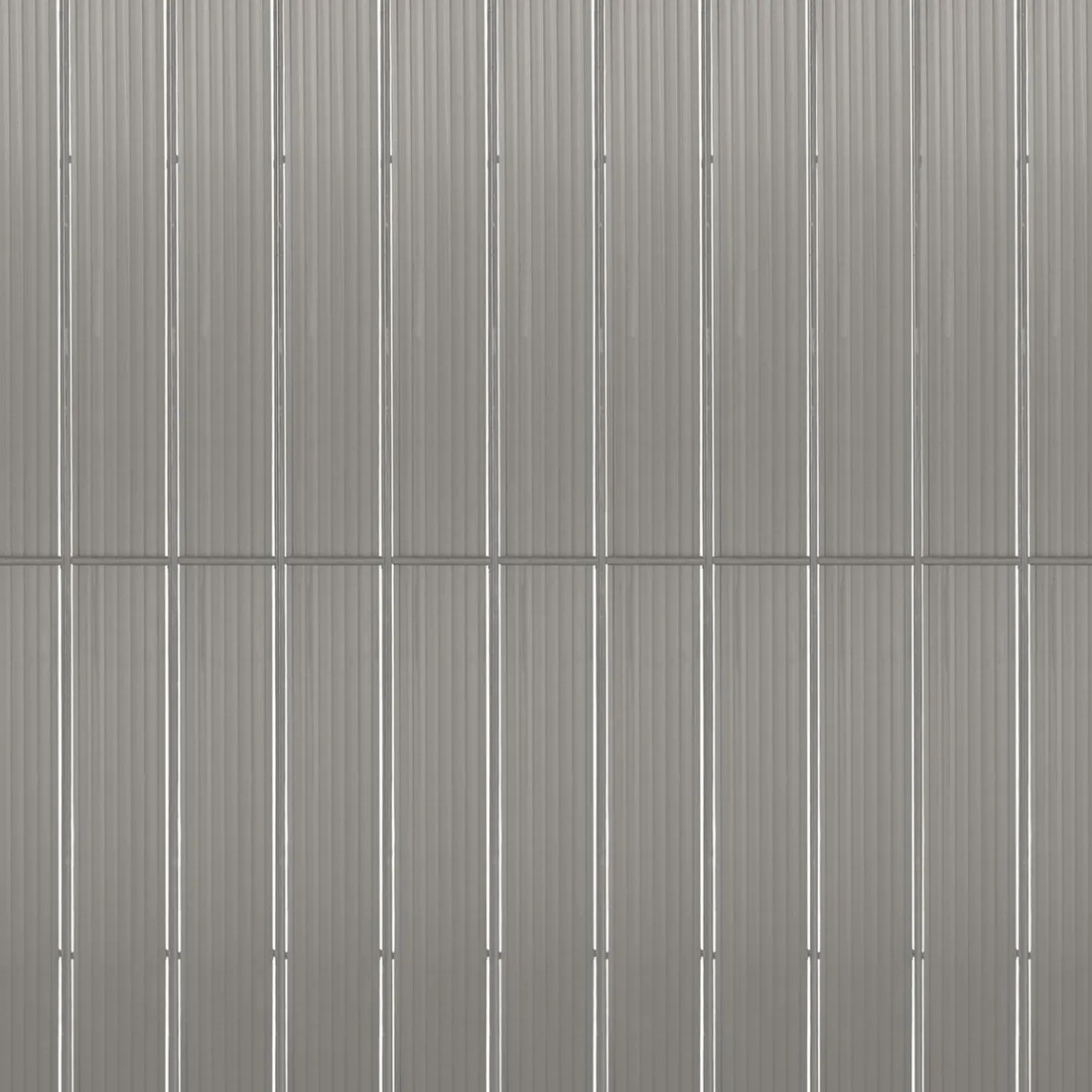 IDMarket Kit de lamelles d'occultation pour grillage rigide gris clair 60 m* Lamelles Occultantes