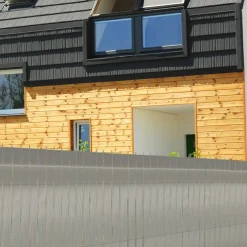 IDMarket Kit de lamelles d'occultation pour grillage rigide gris clair 60 m* Lamelles Occultantes