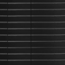 IDMarket Kit de lamelles d’occultation pour grillage rigide noires* Lamelles Occultantes|Panneaux Occultants