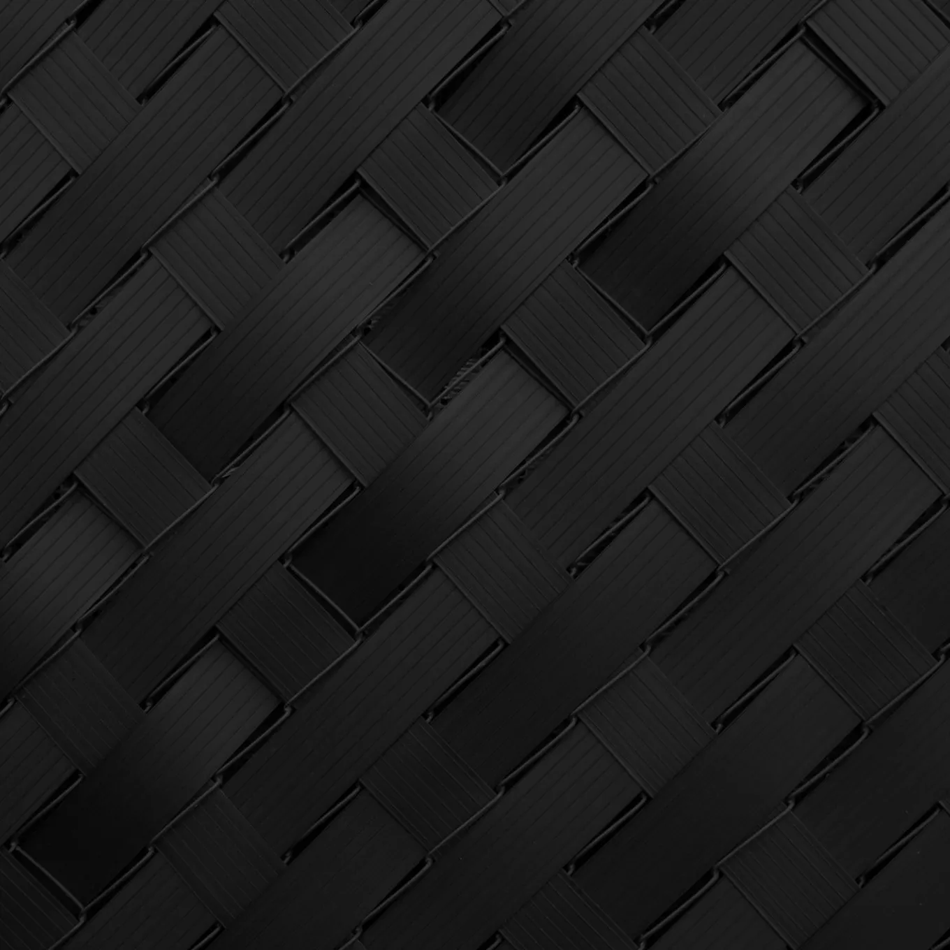 IDMarket Kit de lamelles d’occultation pour grillage rigide noires* Lamelles Occultantes|Panneaux Occultants