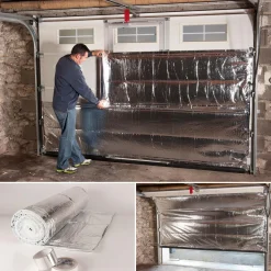 IDMarket Kit isolation porte de garage* Accessoires Anti-Froid|Outillage Et Accessoires Bricolage