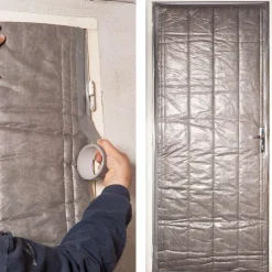 IDMarket Kit isolation porte 210x85 cm* Accessoires Anti-Froid|Outillage Et Accessoires Bricolage