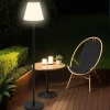 IDMarket Lampadaire solaire extérieur LED multicolore* Luminaires|Eclairages D'Ambiance
