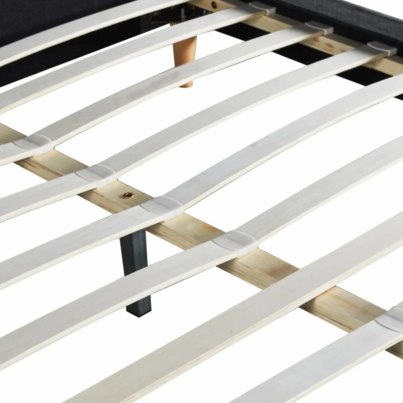 IDMarket Lit scandinave gris 2 places 160x200 cm* Collection Scandinave|Chambre Complète Adulte