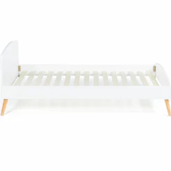 IDMarket Lit style scandinave 90x190 cm blanc* Meubles Blancs|Collection Scandinave
