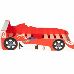 IDMarket Lit voiture Formule 1 rouge*Enfant Lits Enfant|Chambre Complète Adulte
