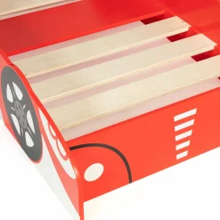 IDMarket Lit voiture Formule 1 rouge*Enfant Lits Enfant|Chambre Complète Adulte