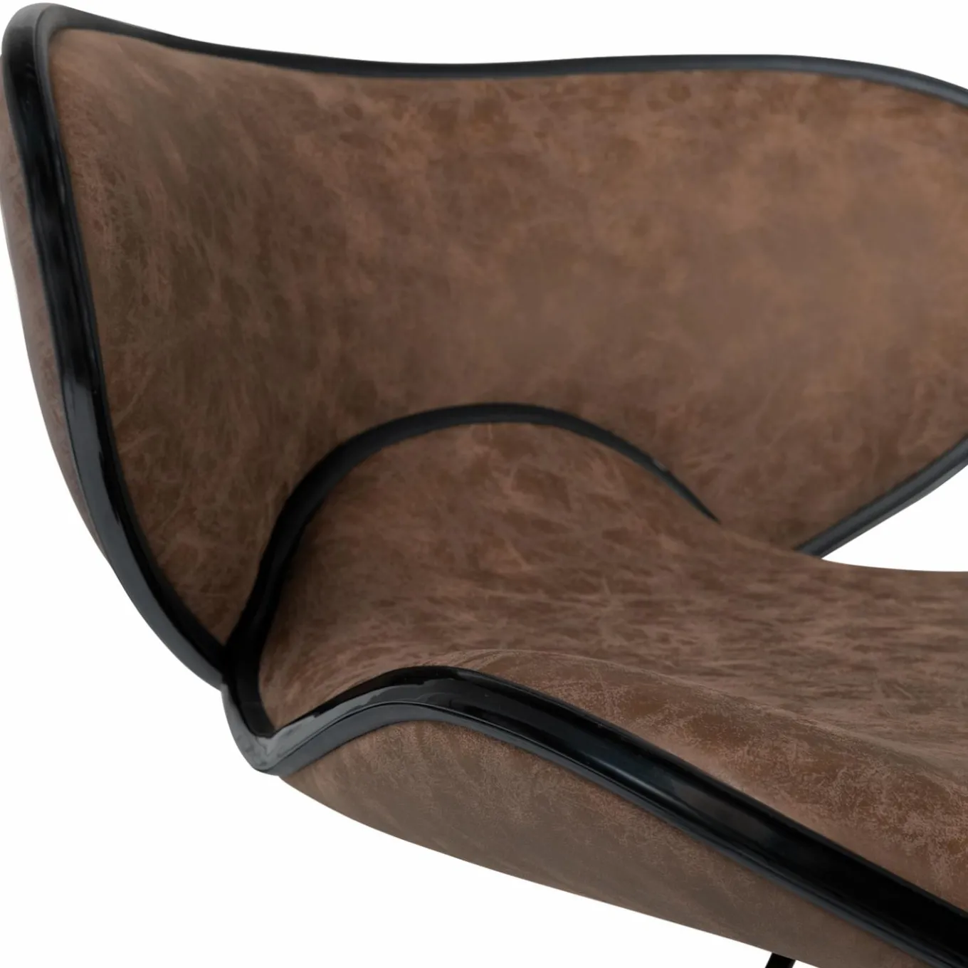 IDMarket Lot 2 tabourets de bar marron réglables* Collection Vintage|Tabourets De Bar