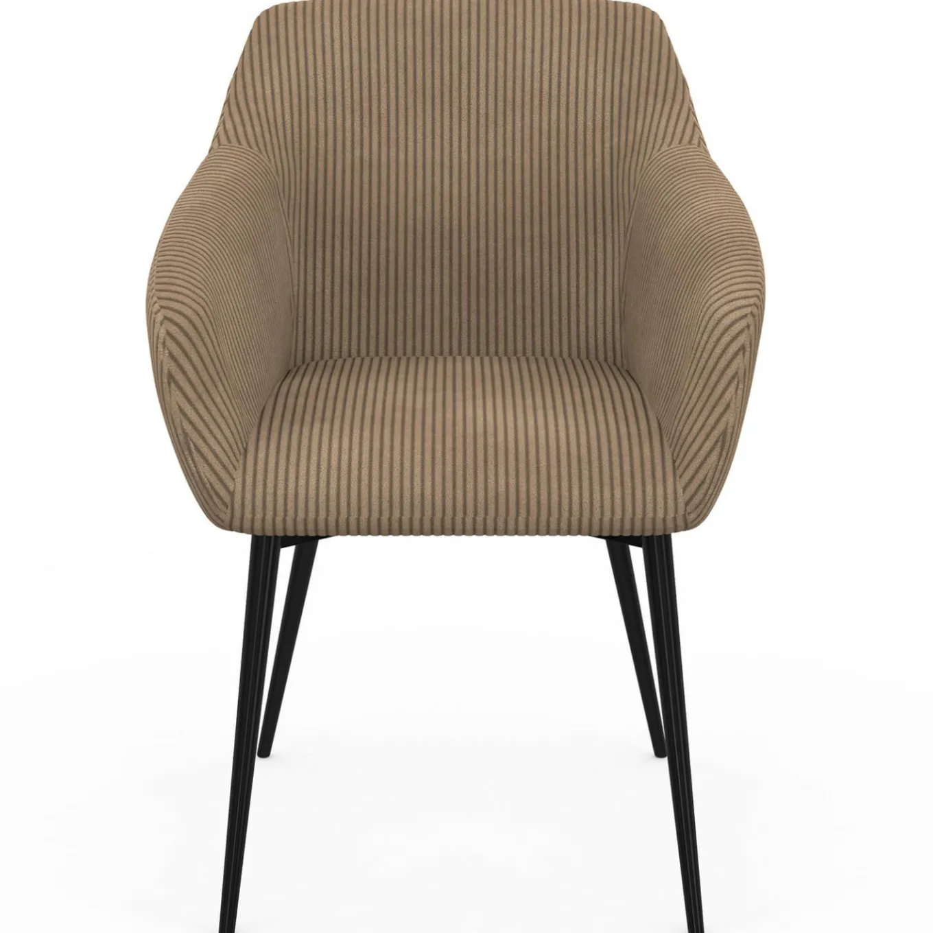 IDMarket Lot chaises et fauteuils de table taupe* Collection Vintage|Chaises