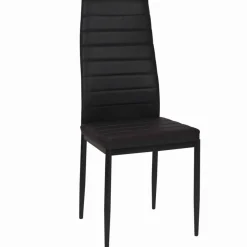 IDMarket Lot de 6 chaises noires* Collection Contemporaine|Salle À Manger Complète