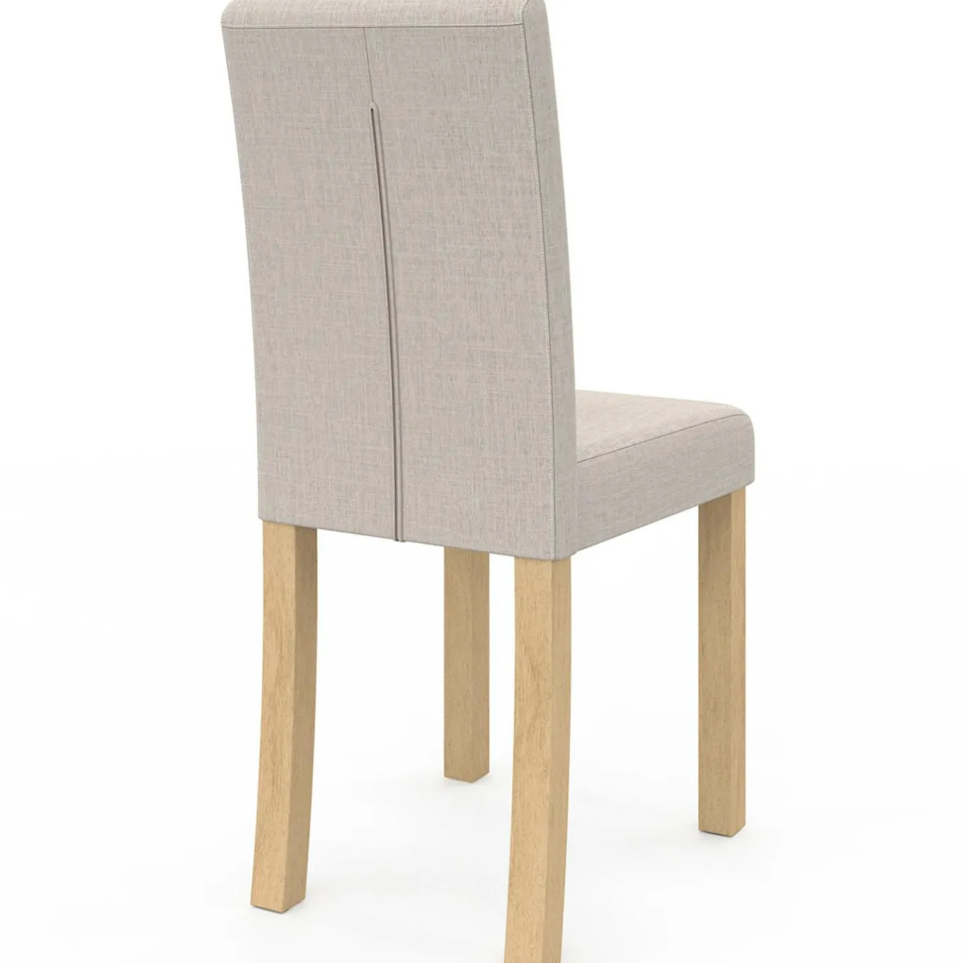 IDMarket Lot de 6 chaises scandinaves capitonnées beiges* Salle À Manger Complète|Tables Et Chaises