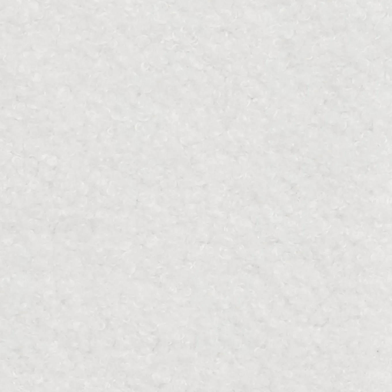 IDMarket Lot de 6 chaises scandinaves en tissu blanc bouclette pieds en bois* Collection Scandinave|Tables Et Chaises