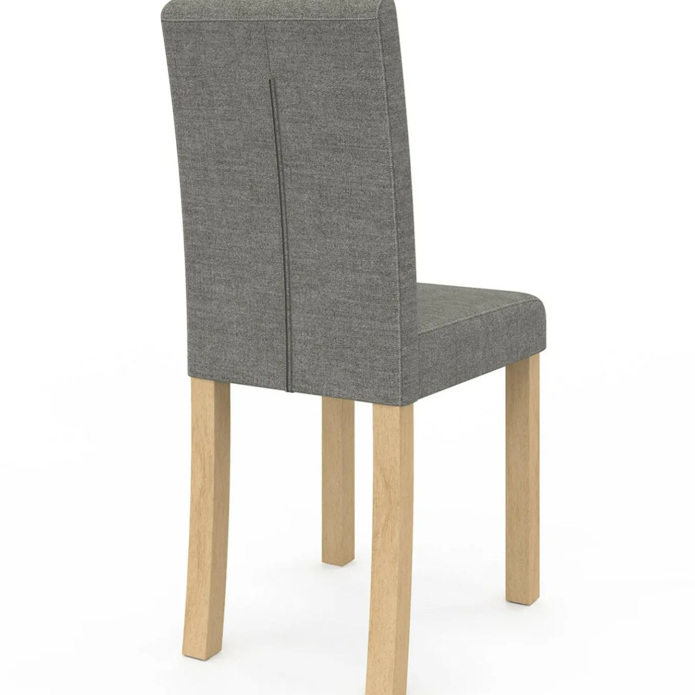 IDMarket Lot de 6 chaises scandinaves capitonnées grises* Salle À Manger Complète|Tables Et Chaises