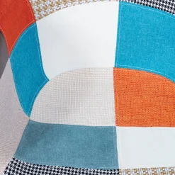 IDMarket Lot de 2 fauteuils scandinaves multicolores* Collection Agencement Magasin|Collection Scandinave