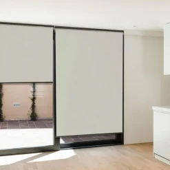 IDMarket Lot de 3 stores enrouleurs écru pour pergola* Accessoires Pergolas Et Tonnelles