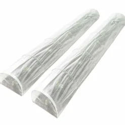 IDMarket Lot de 2 tunnels de forçage 5 m toutes saisons* Tunnels Et Accessoires De Croissance|Serres À Tomates Et Équipement Du Potager