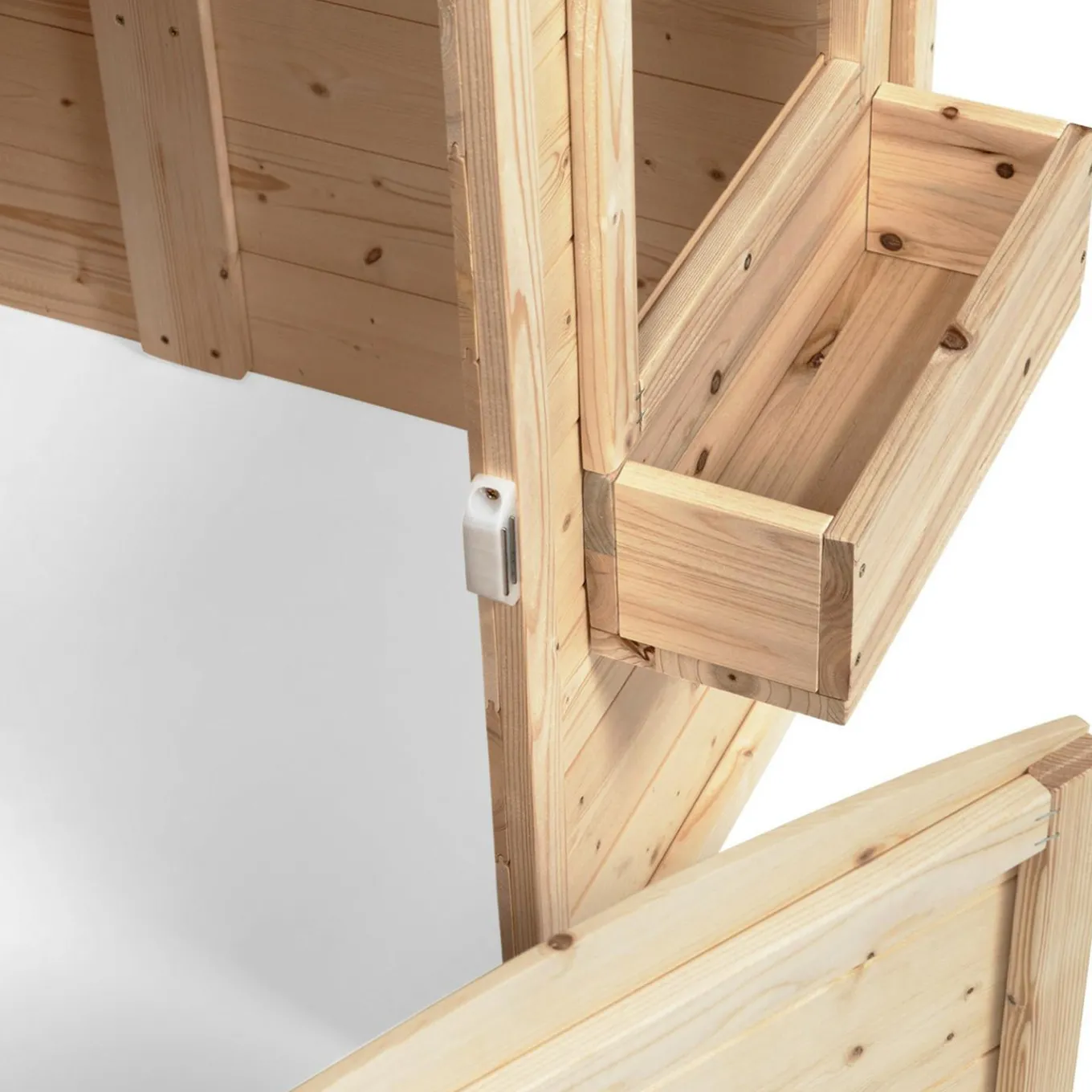 IDMarket Maisonnette pour enfants en bois pour l’extérieur avec jardinières*Enfant Jeux Enfant|Loisirs Et Jeux D'Exterieur