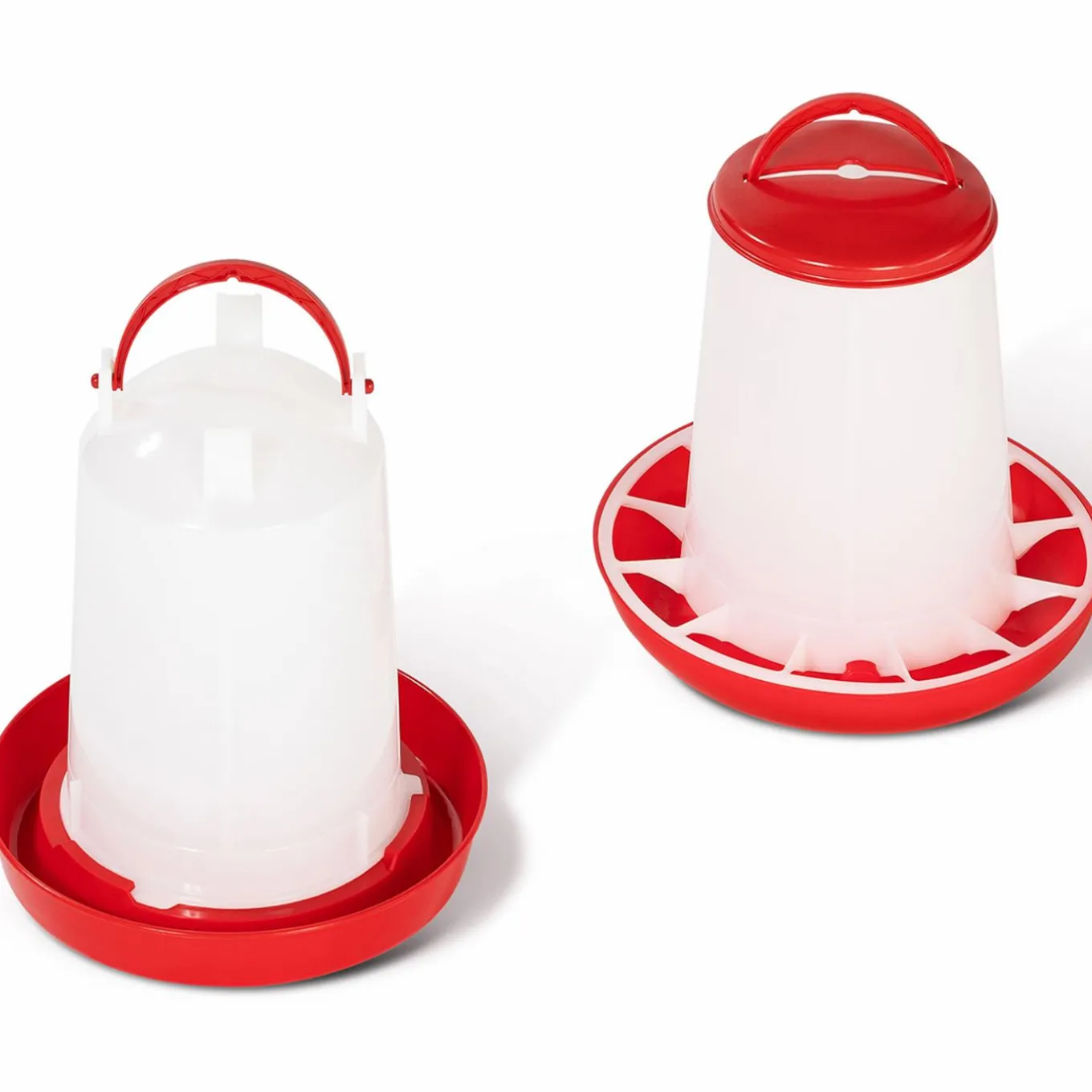 IDMarket Mangeoire et abreuvoir pour poules* Accessoires Animaux|Accessoires Poulailler