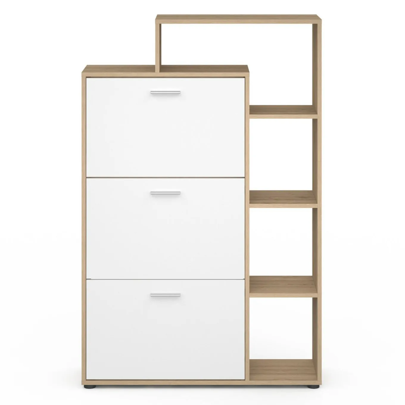 IDMarket Meuble à chaussures 3 portes avec étagère* Meubles Hauts|Petits Meubles